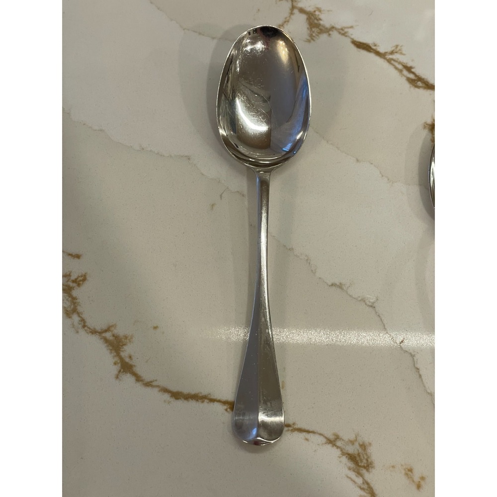 Queen Anne Williamsburg Stieff Sterling Silver Serving Spoon 7 7/8" 68 g